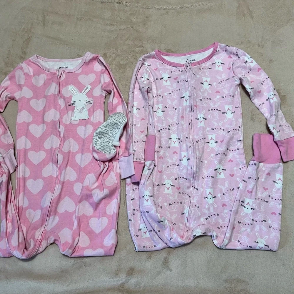 Absorba Bunny pjs - Picture 2 of 5